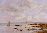 Boudin, Eugene - Low Tide at Saint-Vaast-la-Hougue